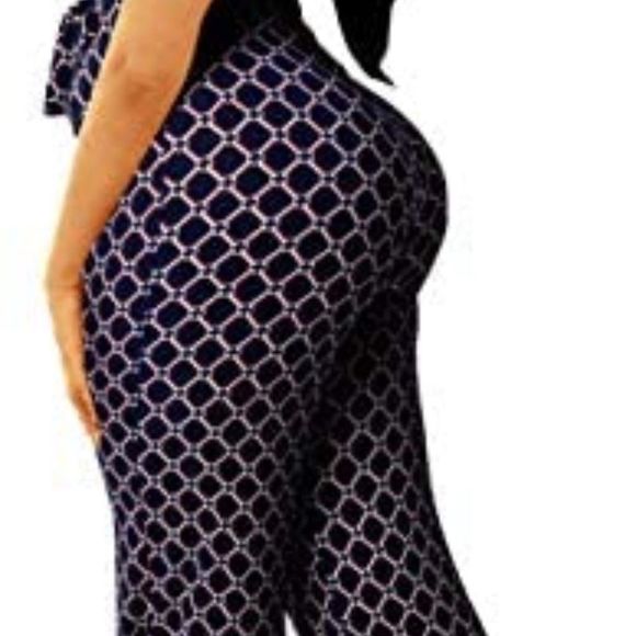 Women's Elegant Straight Long Pants Jumpsuits - Picture 4 of 9